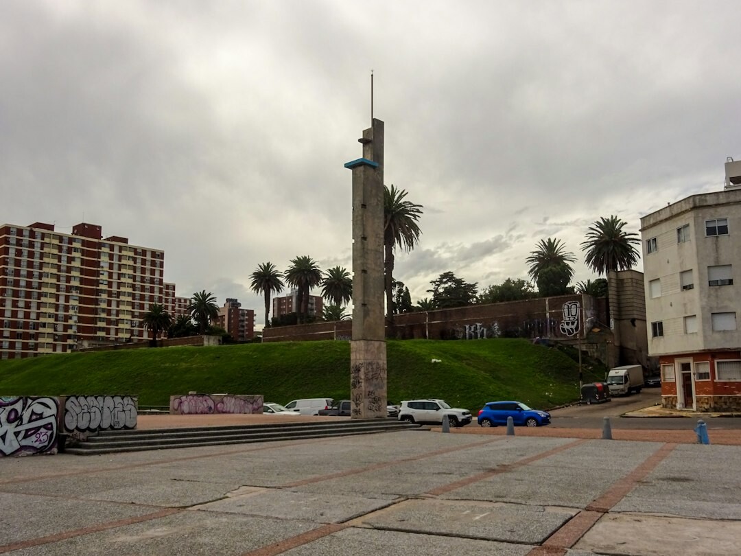 uruguayan landscape with monuments