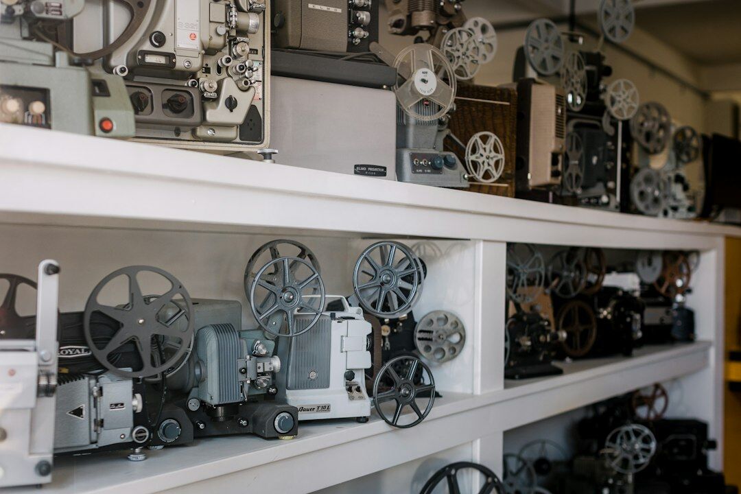 old film reels archive